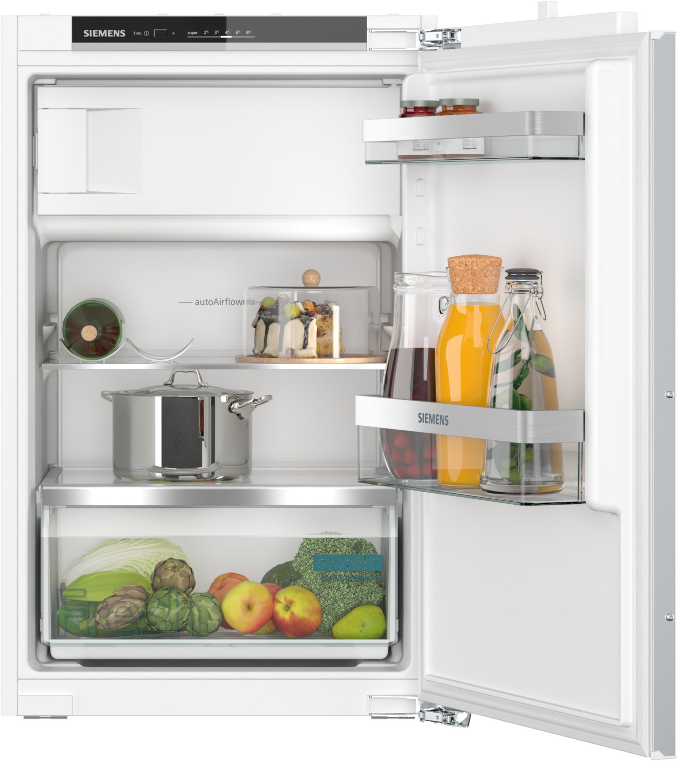 KI22LVFE0 Einbau-Kühlschrank mit Gefrierfach / E KI22LVFE0 Einbau-Kühlschrank mit Gefrierfach / E von Siemens