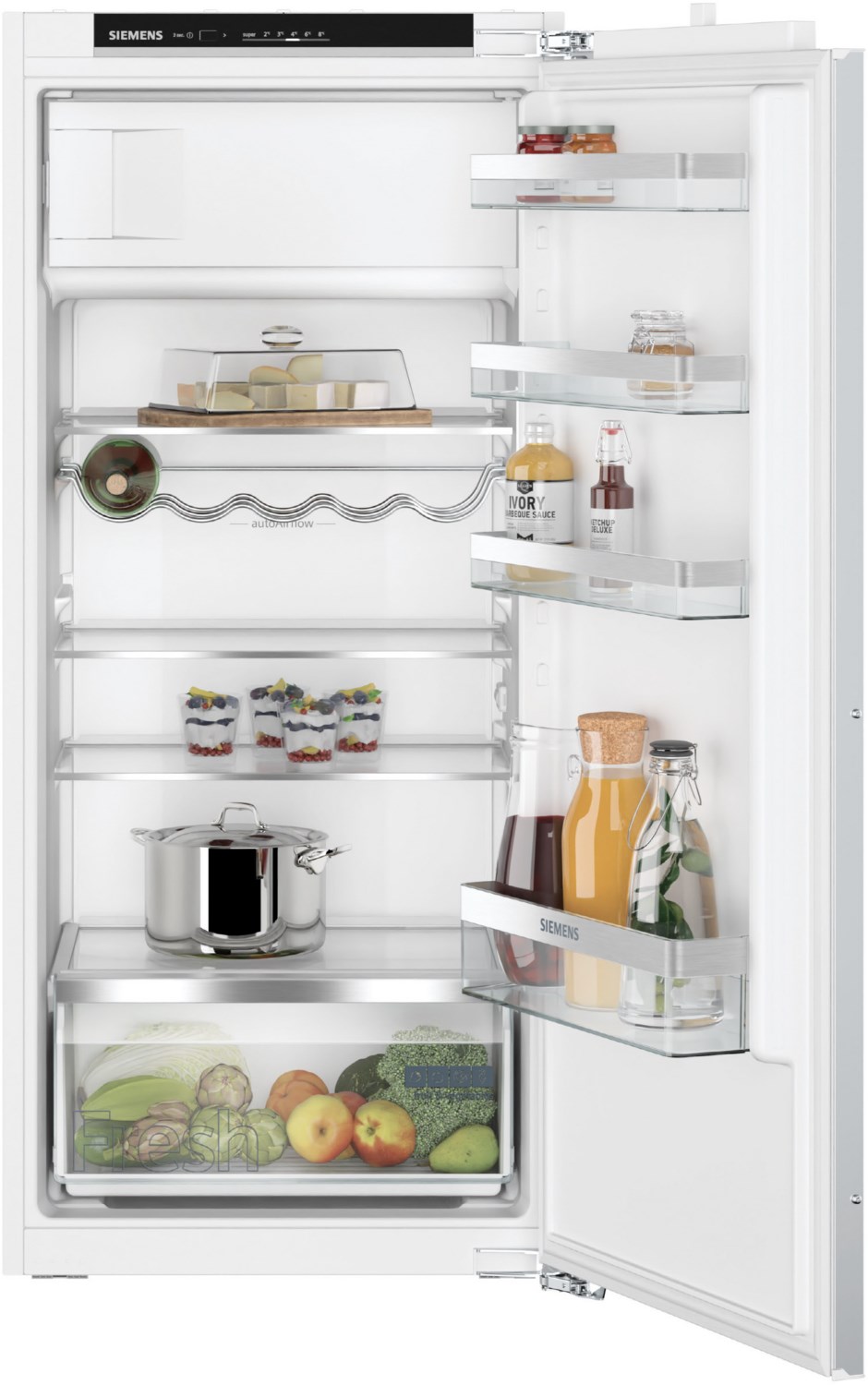 KI42LVFE0 Einbau-Kühlschrank mit Gefrierfach weiß / E von Siemens