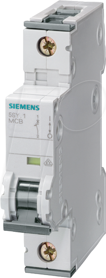 SIE 5SY6106-6 - Leitungsschutzschalter Char-B, 6 A, 1-pol, 6 kA von Siemens