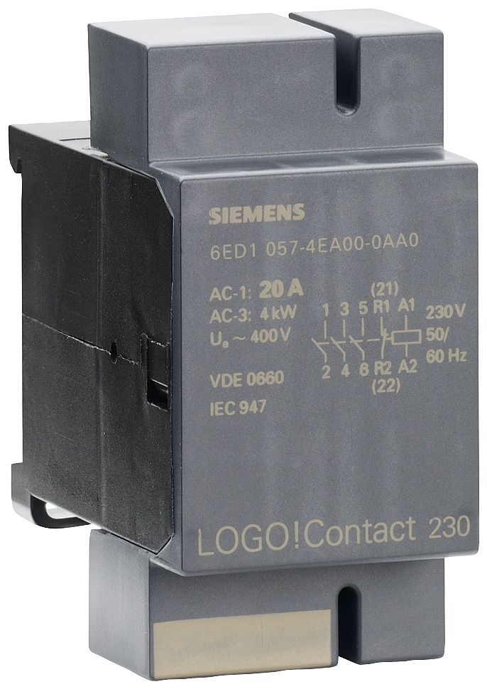 SIEMENS SPS-Erweiterungsmodul LOGO! Contact AC230 V, 6ED1057-4EA00-0AA0 von Siemens