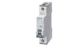 SIEMENS Sicherungsautomat C 6A, 1-poligC Charakteristik6kA Kurzschlussausschaltvermögen230AC, 60VDC, 18 mm breit von Siemens
