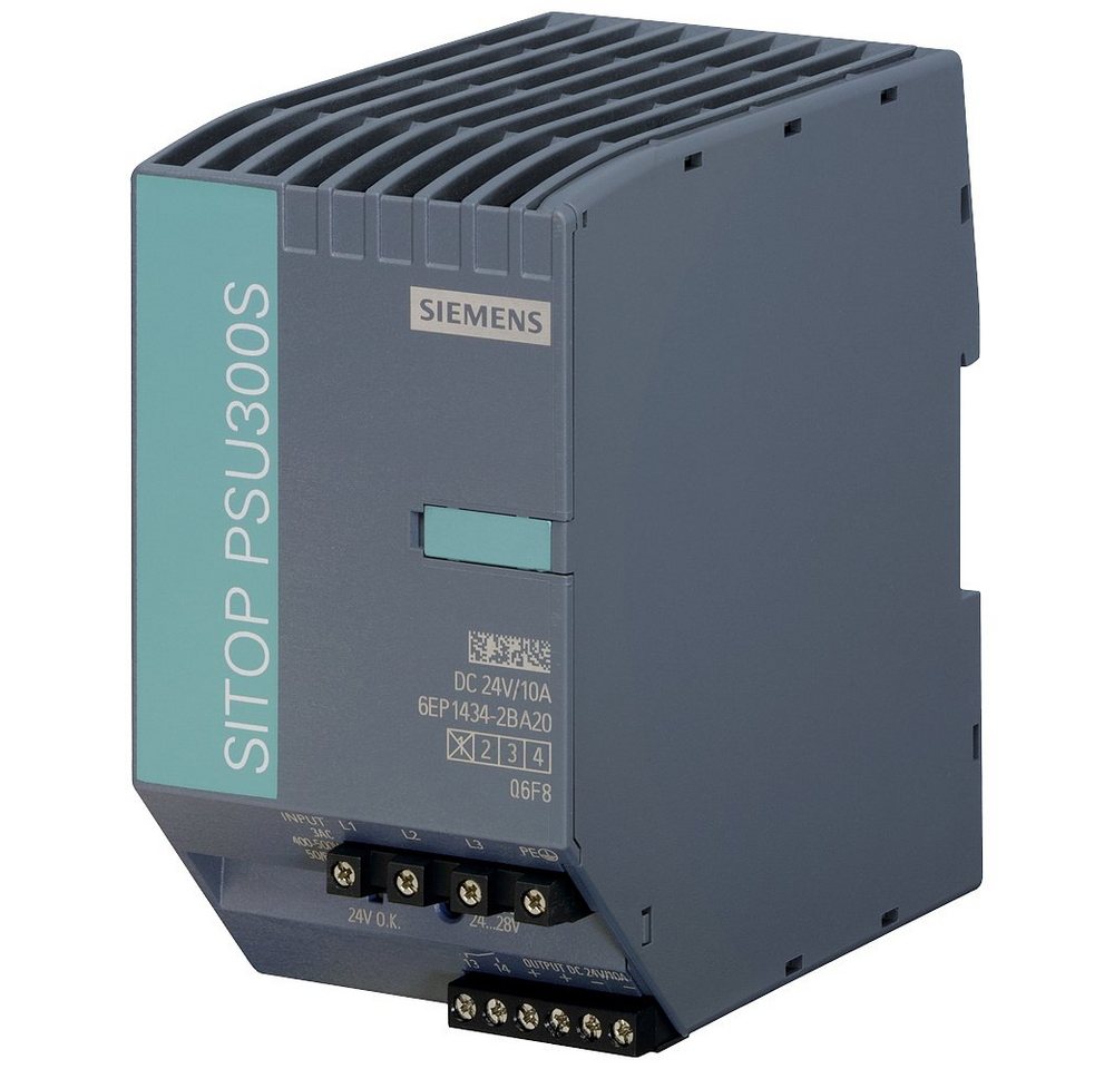 SIEMENS Siemens 6EP1434-2BA20 Hutschienen-Netzteil (DIN-Rail) 24 V/DC 10 A Hutschienen-Netzteil von Siemens