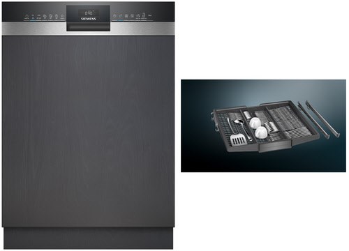 SN53ES2VBE Teilintegrierter Einbau-Geschirrspüler 60 cm SN53ES27BE + SZ36DX02 / A SN53ES2VBE Teilintegrierter Einbau-Geschirrspüler 60 cm SN53ES27BE + SZ36DX02 / A von Siemens