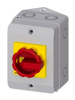 Siemens 3LD20640TB53 Haupt-/Not-Aus-Schalter 16A Siemens 3LD20640TB53 Haupt-/Not-Aus-Schalter 16A von Siemens