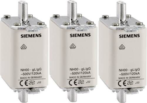 Siemens 3NA3824 NH-Sicherung Sicherungsgröße = 000 80A 500 V/AC, 250 V/AC 3St. Siemens 3NA3824 NH-Sicherung Sicherungsgröße = 000 80A 500 V/AC, 250 V/AC 3St. von Siemens