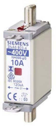 Siemens 3NA68034 Sicherungseinsatz Sicherungsgröße = 0 10A 400V 3St. von Siemens