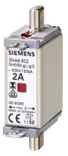 Siemens 3NA6817 Sicherungseinsatz Sicherungsgröße = 0 40A 500V 3St. von Siemens