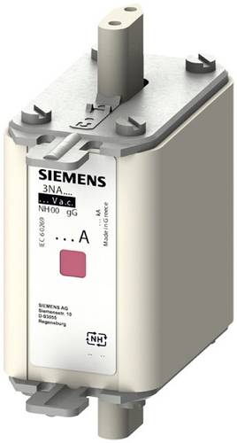 Siemens 3NA7832 Sicherungseinsatz Sicherungsgröße = 00 125A 500 V/AC, 250 V/DC 3St. von Siemens