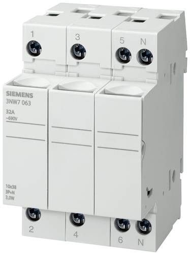 Siemens 3NW7063 3NW7063 Zylindersicherungshalter 32A 690 V/AC 1St. von Siemens