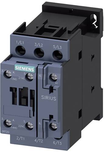 Siemens 3RT2025-1AP00 Schütz 3 Schließer 7.5kW 230 V/AC 17A mit Hilfskontakt 1St. von Siemens