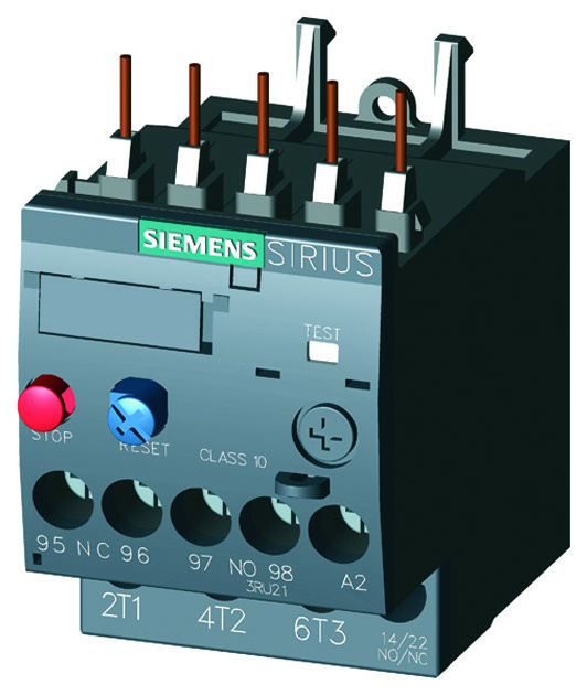 Siemens 3RU2116-1GB0 Überlastrelais 4,5 - 6,3A von Siemens