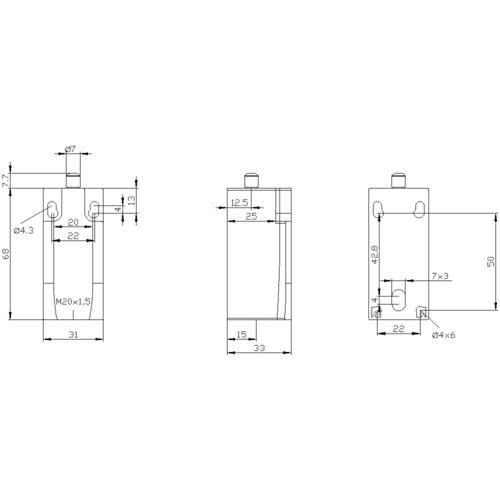 Siemens 3SE52320BC05 3SE5232-0BC05 Endschalter 240 V/AC 3A Stößel tastend IP67 1St. von Siemens