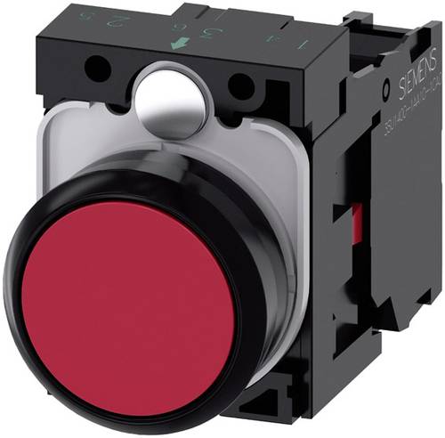 Siemens 3SU11000AB201CA0 3SU1100-0AB20-1CA0 Drucktaster Frontring Kunststoff, Betätiger flach Rot 1 Siemens 3SU11000AB201CA0 3SU1100-0AB20-1CA0 Drucktaster Frontring Kunststoff, Betätiger flach Rot 1 von Siemens