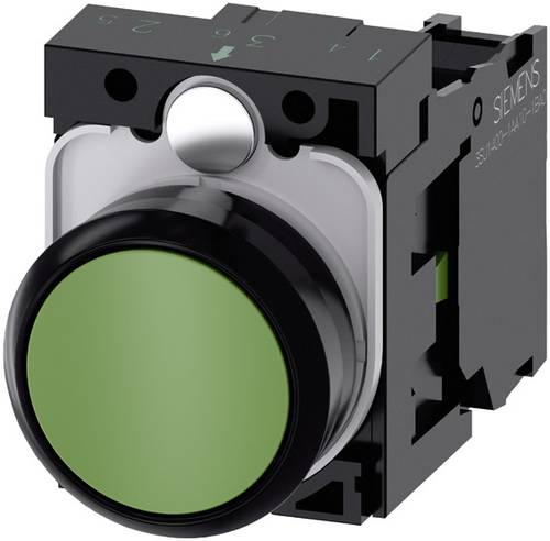 Siemens 3SU11000AB401BA0 3SU1100-0AB40-1BA0 Drucktaster Frontring Kunststoff, Betätiger flach Grün Siemens 3SU11000AB401BA0 3SU1100-0AB40-1BA0 Drucktaster Frontring Kunststoff, Betätiger flach Grün von Siemens