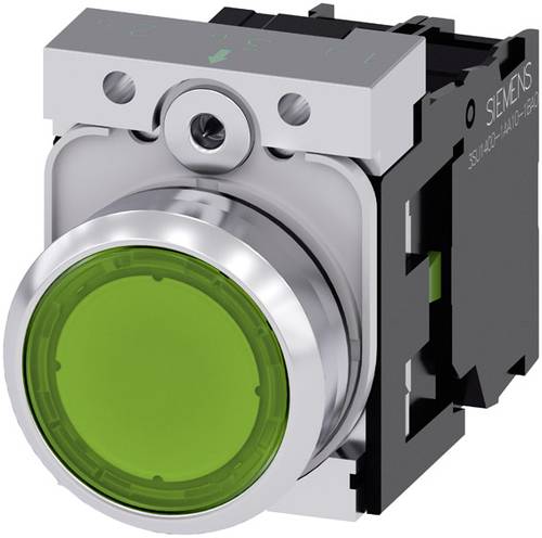 Siemens 3SU11520AB401BA0 3SU1152-0AB40-1BA0 Leuchtdrucktaster Frontring Metall, Hochglanz, Betätige Siemens 3SU11520AB401BA0 3SU1152-0AB40-1BA0 Leuchtdrucktaster Frontring Metall, Hochglanz, Betätige von Siemens