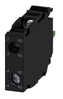 Siemens 3SU1400-1AA10-1DA0 Kontaktmodul mit 2 Sc von Siemens