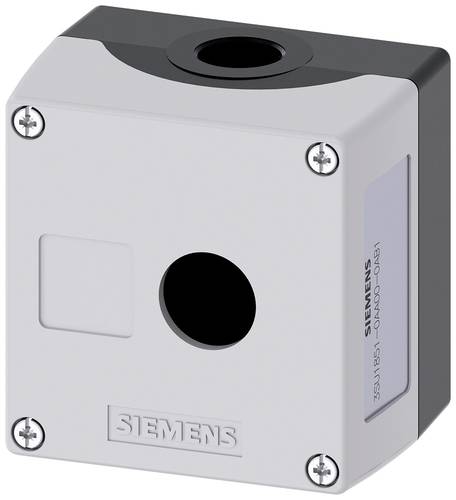 Siemens 3SU1851-0AA00-0AB1 Leergehäuse 1 Einbaustelle, für Bodenbefestigung (L x B x H) 89.4 x 85 von Siemens