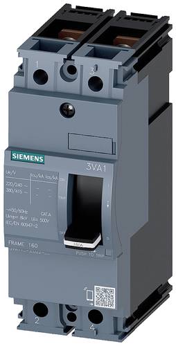 Siemens 3VA1116-5ED22-0AA0 Leistungsschalter 1 St. Einstellbereich (Strom): 160 - 160A Schaltspannun von Siemens