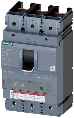 Siemens 3VA5440-0MH31-0AA0 Leistungsschalter 1 St. Schaltspannung (max.): 600 V/AC (B x H x T) 138 x von Siemens