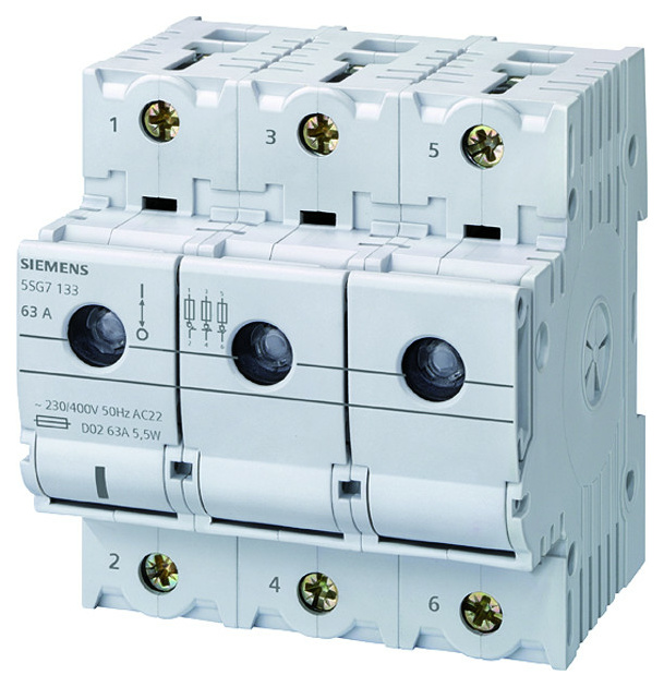 Siemens 5SG7133 MINIZED Lastrennschalter D02/63A von Siemens