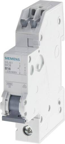 Siemens 5SJ61166KS 5SJ6116-6KS Leitungsschutzschalter 1polig 16A von Siemens