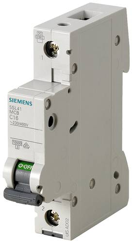 Siemens 5SL41017 5SL4101-7 Leitungsschutzschalter 1polig 1A 230 V, 400V Siemens 5SL41017 5SL4101-7 Leitungsschutzschalter 1polig 1A 230 V, 400V von Siemens