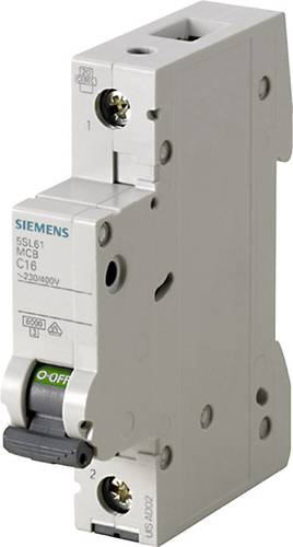 Siemens 5SL61637 5SL6163-7 Leitungsschutzschalter 1polig 63A 230 V, 400V von Siemens