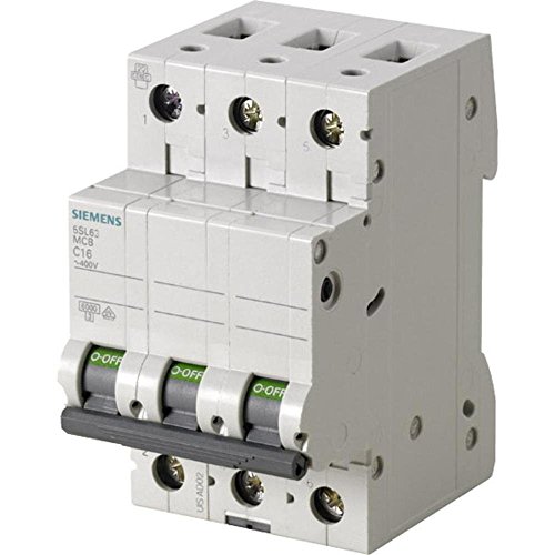 Siemens 5SL63107 Leitungsschutzschalter 6kA C10 3P in 3TE 400V, MCB, Sicherungsautomat von Siemens