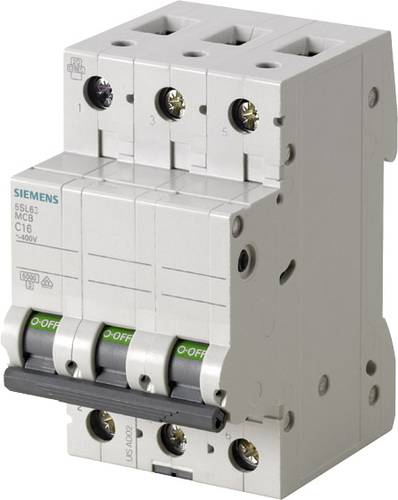 Siemens 5SL6313-6 Leitungsschutzschalter 3polig 13A 400V von Siemens