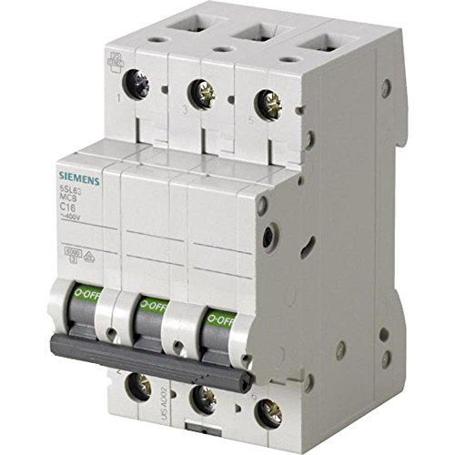Siemens 5SL63207 Leitungsschutzschalter 6kA C20 3P in 3TE 400V, MCB, Sicherungsautomat von Siemens