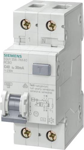 Siemens 5SU13567KK25 FI-Schutzschalter 1polig 25A 0.03A 230V von Siemens