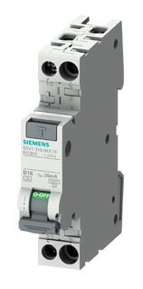 Siemens 5SV1316-6KK16 FI/LS 6kA Typ A 30mA B16 von Siemens