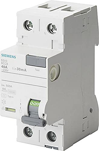 Siemens 5SV3111 – 6 2 Circuit Breaker – Circuit Breakers (100 – 230, 100 – 230 V, 50 Hz, 16 A, 36 mm, 70 mm), weiß von Siemens