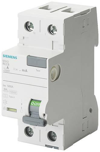 Siemens 5SV31116KL 5SV3111-6KL FI-Schutzschalter A 2polig 16A 0.01A 230V Siemens 5SV31116KL 5SV3111-6KL FI-Schutzschalter A 2polig 16A 0.01A 230V von Siemens