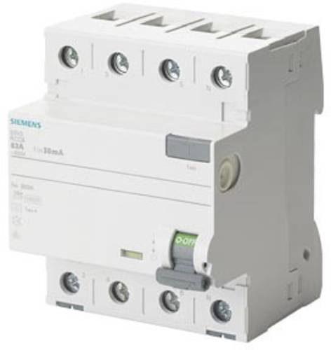 Siemens 5SV33466LA 5SV3346-6LA FI-Schutzschalter A 63A 0.03A 400V Siemens 5SV33466LA 5SV3346-6LA FI-Schutzschalter A 63A 0.03A 400V von Siemens