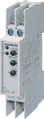 Siemens 5TT3185 Multifunktions-Zeitschalter Kontakt AC 230V 4A 1 Wechsler Ansteuerung AC/DC12-230V 4001869310893 von Siemens