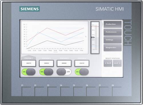 Siemens 6AV2123-2GA03-0AX0 SPS-Displayerweiterung 24 V/DC von Siemens