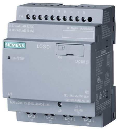Siemens 6ED1052-2MD08-0BA2 SPS-Steuerungsmodul 12 V/DC, 24 V/DC von Siemens