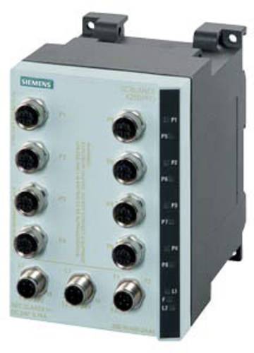 Siemens 6GK5208-0HA10-2AA6 Netzwerk Switch 10 / 100MBit/s von Siemens