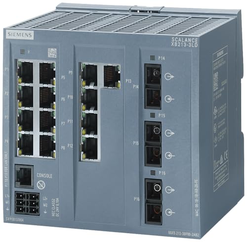 Siemens 6GK5213-3BF00-2TB2 Netzwerk Switch 10 / 100MBit/s von Siemens