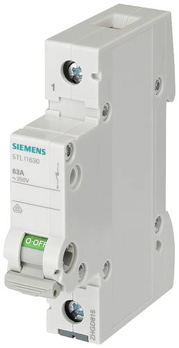 Siemens Ausschalter Grau 40A 1 Schließer 5TL11400 von Siemens