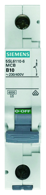 Siemens Automat 5SL6110-6 Sicherungsautomat 1pol. B 10A von Siemens