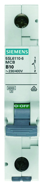 Siemens Automat 5SL6110-6 Sicherungsautomat 1pol. B 10A Siemens Automat 5SL6110-6 Sicherungsautomat 1pol. B 10A von Siemens