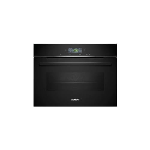 Siemens CB734G1B1, iQ700 Smarter Einbau-Kompaktbackofen, 60 x 45 cm, Made in Germany, Schwarz, ecoClean & humidClean Selbstreinigung, Air Fry, Automatikprogramme, Farbiger Touchscreen Siemens CB734G1B1, iQ700 Smarter Einbau-Kompaktbackofen, 60 x 45 cm, Made in Germany, Schwarz, ecoClean & humidClean Selbstreinigung, Air Fry, Automatikprogramme, Farbiger Touchscreen von SIEMENS