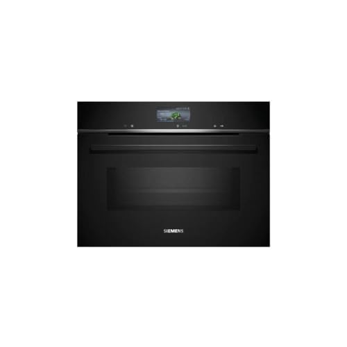 Siemens CM776GKB1, iQ700 Smarter Einbau-Kompaktbackofen mit Mikrowellenfunktion, 60 x 45 cm, 900 W, Made in Germany, Schwarz, Pyrolyse & Hydrolyse, Air Fry, Backofenassistant, Farbiger Touchscreen Siemens CM776GKB1, iQ700 Smarter Einbau-Kompaktbackofen mit Mikrowellenfunktion, 60 x 45 cm, 900 W, Made in Germany, Schwarz, Pyrolyse & Hydrolyse, Air Fry, Backofenassistant, Farbiger Touchscreen von SIEMENS
