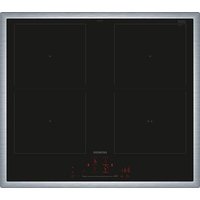 Siemens ED645HQC1E iQ500 Induktionskochfeld 60 cm Schwarz, Mit Rahmen aufliegend Siemens ED645HQC1E iQ500 Induktionskochfeld 60 cm Schwarz, Mit Rahmen aufliegend von Siemens