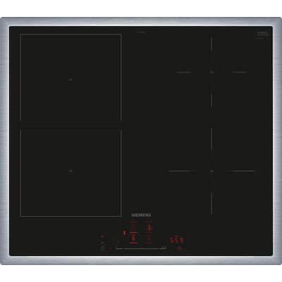 Siemens ED64RHSB1E iQ500 Induktionskochfeld 60 cm Schwarz, Mit Rahmen aufliegend Siemens ED64RHSB1E iQ500 Induktionskochfeld 60 cm Schwarz, Mit Rahmen aufliegend von Siemens