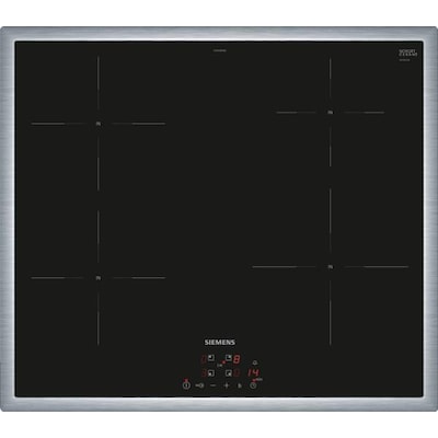 Siemens EH645BEB6E iQ100 Induktionskochfeld 60 cm Schwarz, Mit Rahmen aufliegend Siemens EH645BEB6E iQ100 Induktionskochfeld 60 cm Schwarz, Mit Rahmen aufliegend von Siemens