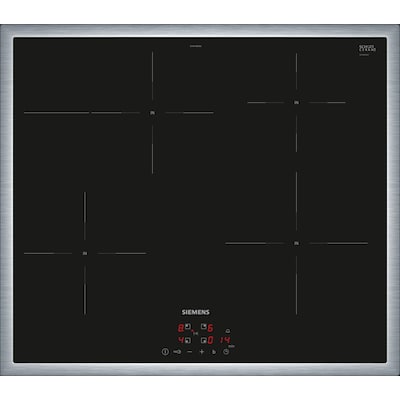 Siemens EH645BFB6E iQ300 Induktionskochfeld 60 cm Schwarz, Rahmen aufliegend Siemens EH645BFB6E iQ300 Induktionskochfeld 60 cm Schwarz, Rahmen aufliegend von Siemens