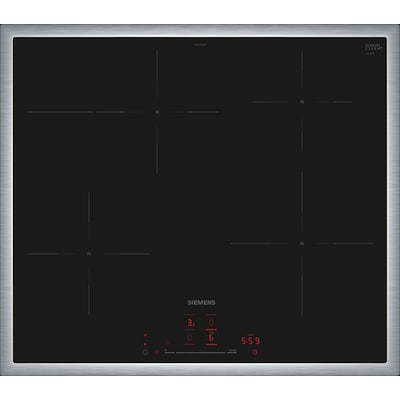 Siemens EH645HFB1E iQ300 Induktionskochfeld 60 cm Schwarz, Mit Rahmen aufliegend von Siemens